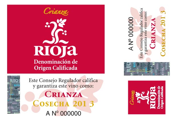 contra etiqueta rioja crianza